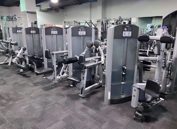 Roswell Fitness Factory Life Fitness strength machines. 24 hour strength training in Roswell.