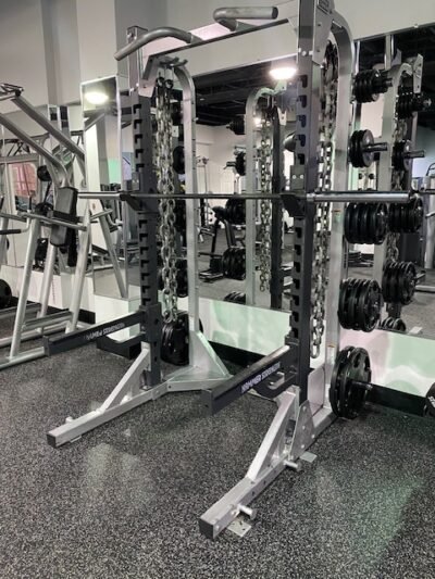 Hammer Strength Half Rack, Squat Rack, Bench Press Rack, free weights, Georgia personal training