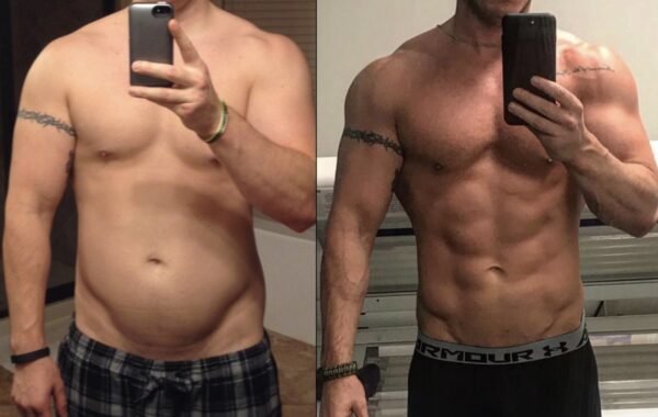 weight loss, before and after photo, client photo, fat loss, personal training